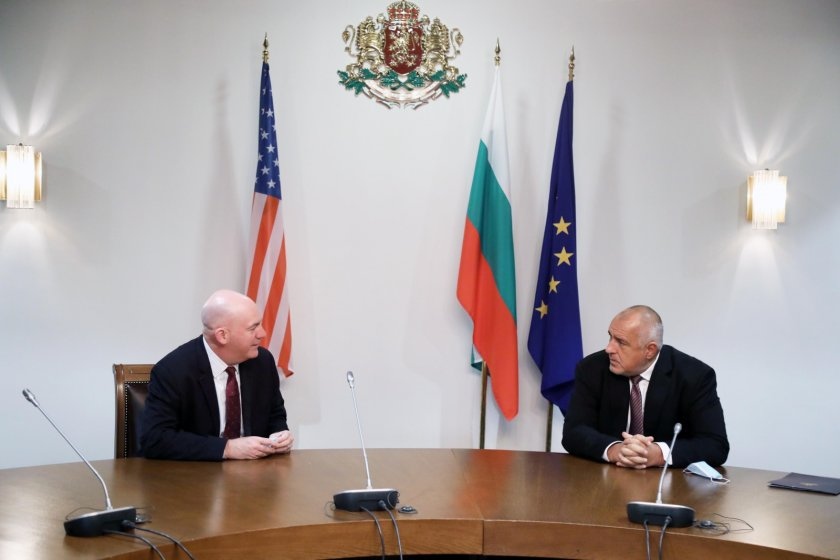 Борисов се срещна с помощник държавния секретар на САЩ Кларк Купър