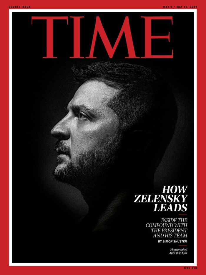 Списание Time прекара 2 седмици със Зеленски