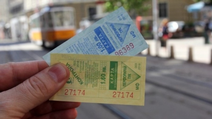 Билетите за градския транспорт в София стават за време