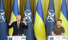 Зеленски се срещна в Киев с генералния секретар на НАТО