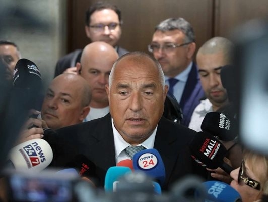 Бойко Борисов: На избори сме, просто трябва шеф на парламента, който да ни прати там