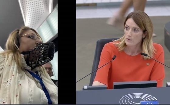 Румънска евродепутатка с намордник пъди демоните в ЕП, Мецола я изгони